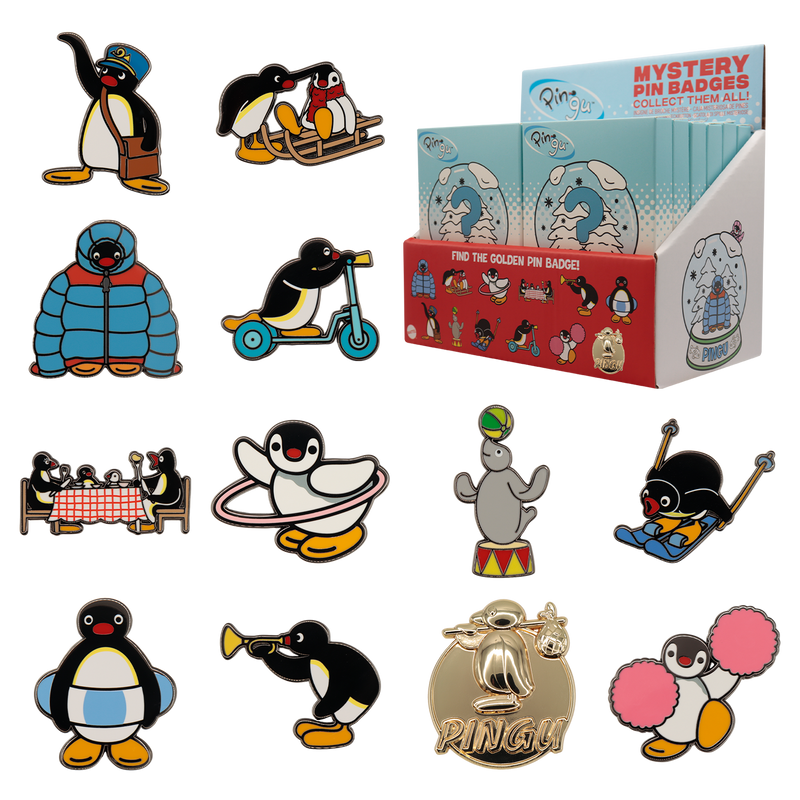 Pingu - Mystery Pin Badge (Single)