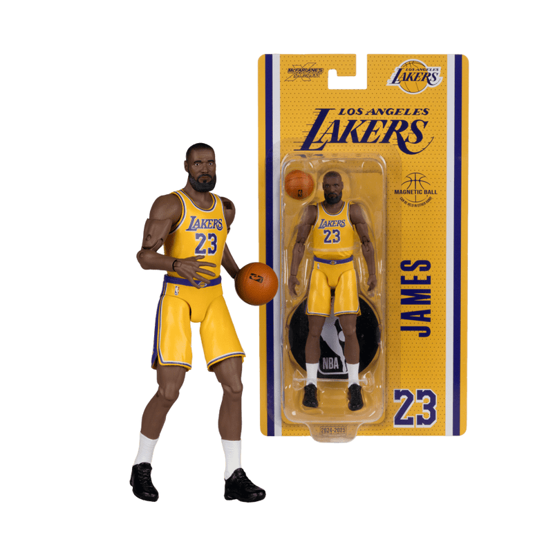 NBA - Lebron James (Los Angeles Lakers) 6 Inch Articulated Figure