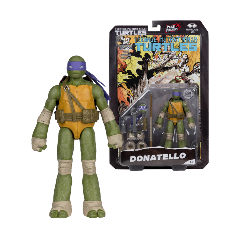 Teenage Mutant Ninja Turtles - Donatello Page Punchers 5 Inch Figure with Comic