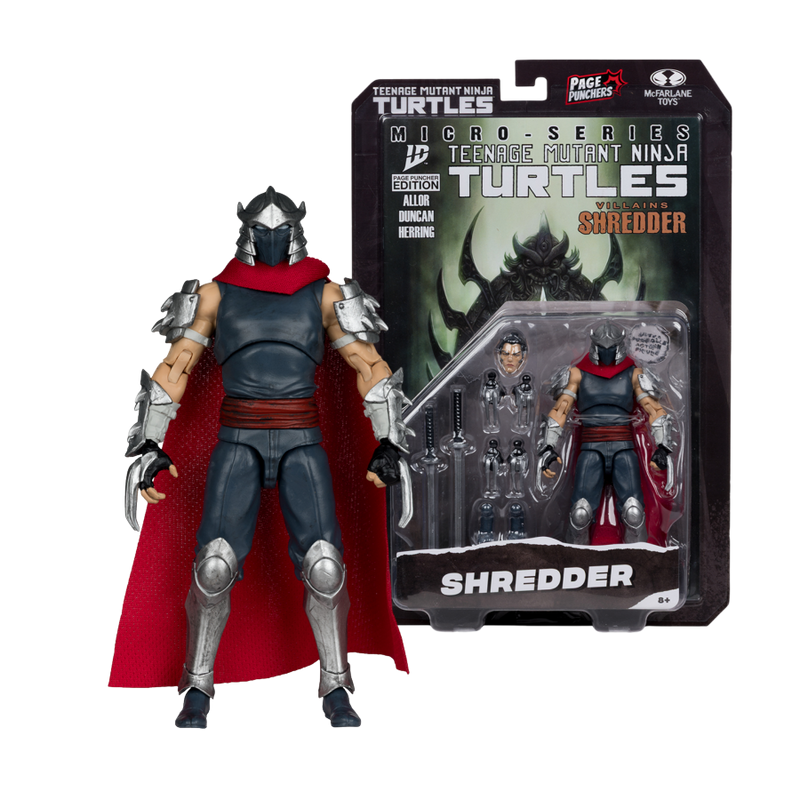 Teenage Mutant Ninja Turtles - Shredder Page Punchers 5 Inch Figure with Comic