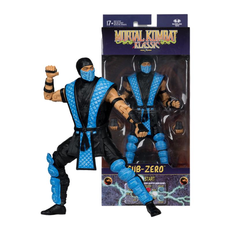 Mortal Kombat - Sub-Zero Klassics 7 Inch Action Figure