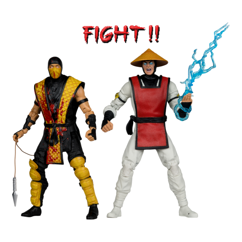 Mortal Kombat - Scorpion Vs Raiden Klassics Figures