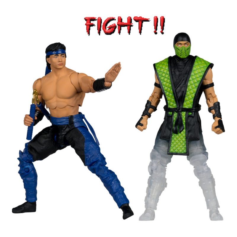 Mortal Kombat - Liu Kang Vs Reptile Klassics Figures