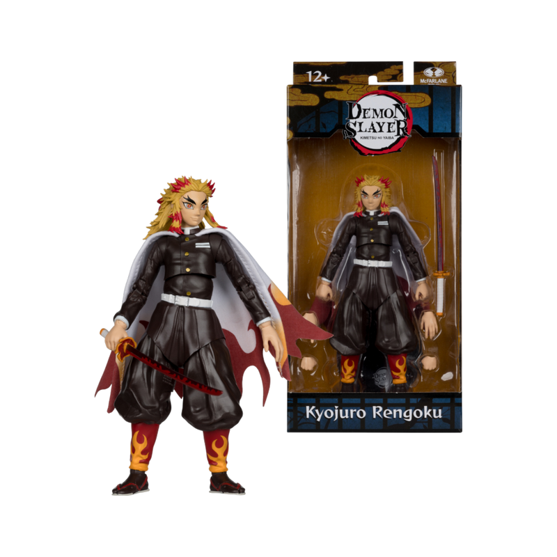 Demon Slayer - Kyojuro Rengoku (Season 2) 7 Inch Scale Action Figure