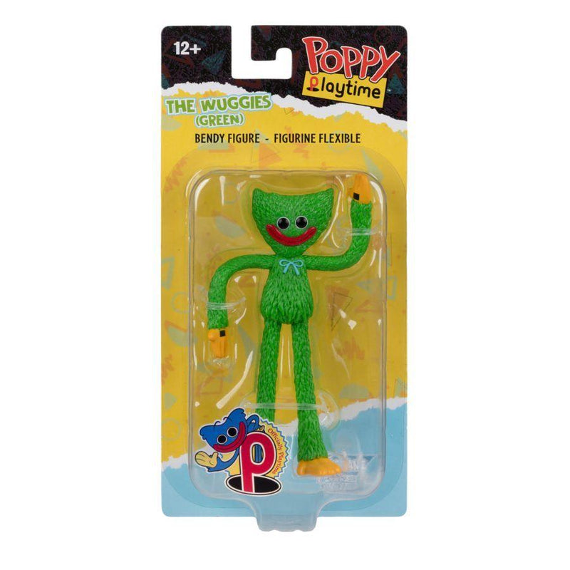 Poppy Playtime – Huggy Wuggy (Green) 4.5″ Bendable Figure – Pop Stop