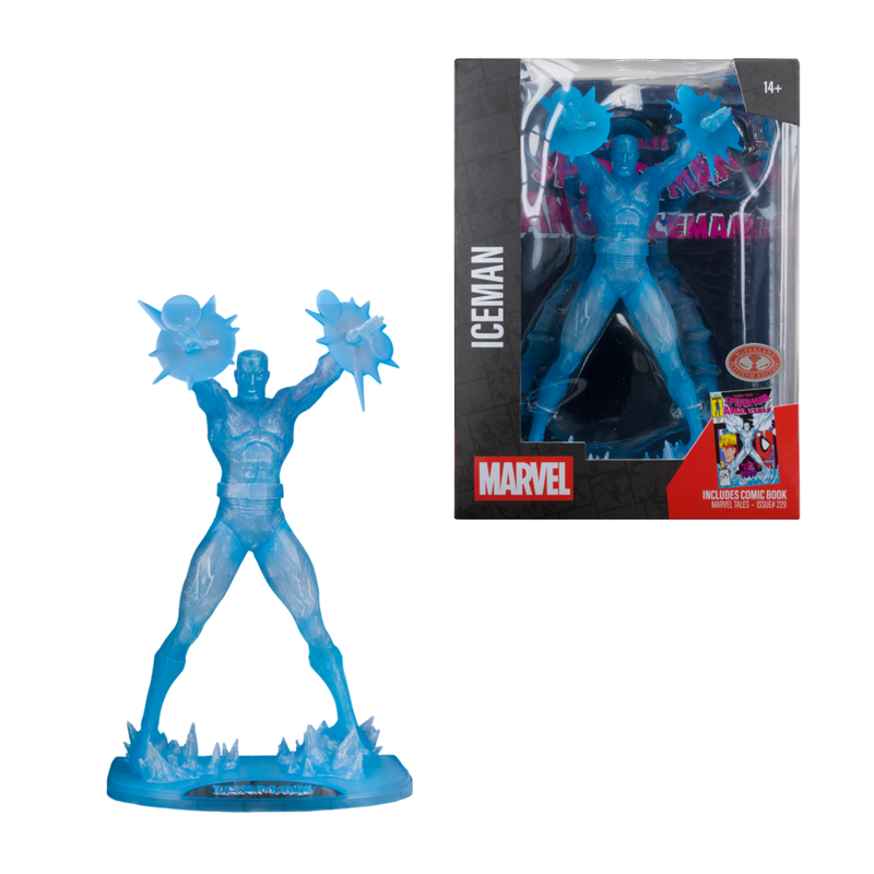 Marvel Comics - Iceman with Comic (Marvel Tales #229) 1/6 Scale Figure