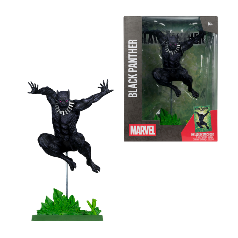 Marvel Comics - Black Panther with Comic (Annual #1 - Variant Edition) 1/6 Scale Figure