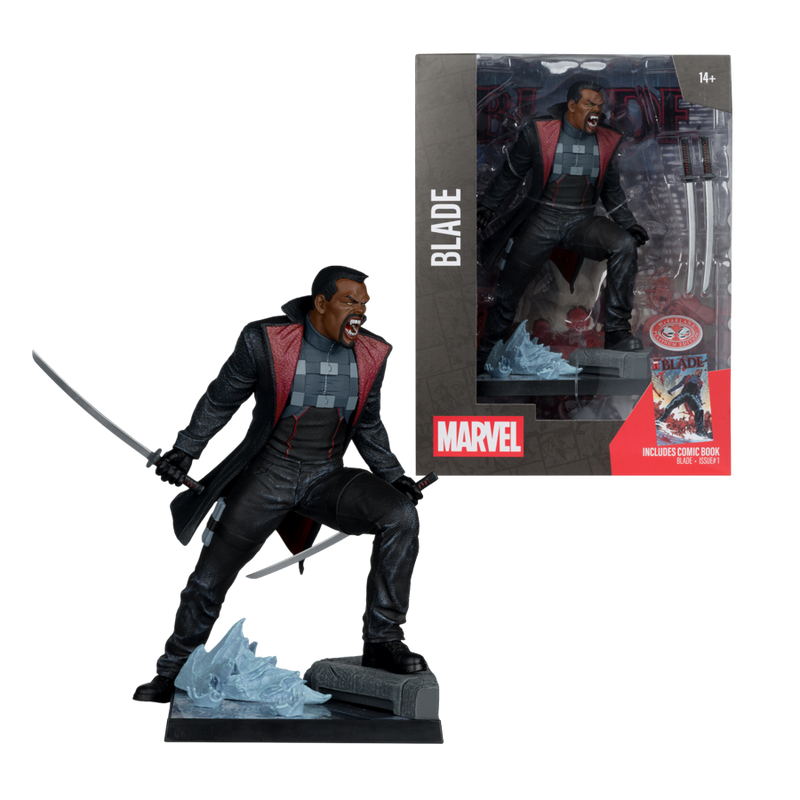 Marvel Comics - Blade with Comic (Blade #1) 1/6 Scale Figure