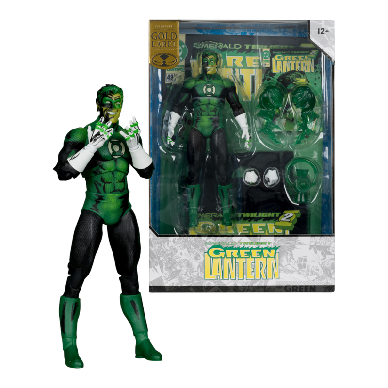 DC Multiverse - Green Lantern Emerald Twilight (Gold Label) 7 Inch Figure Cover Recreactions Figure
