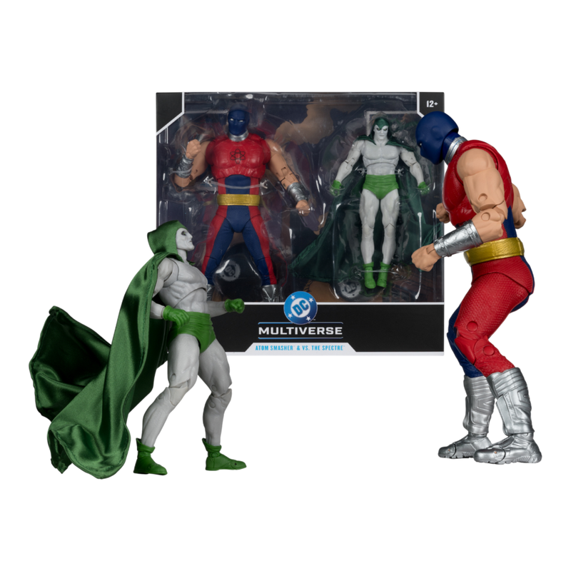 DC Multiverse - Atom Smasher And Specter 7 Inch Figure Figure & Megafig 2 Pack