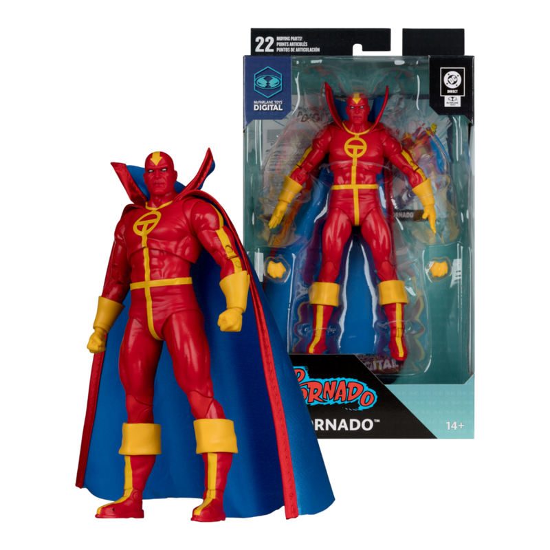 DC Comics - Red Tornado (Bronze Age) Digital 7 Inch Figure