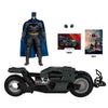 The Flash (2023) - Batcycle with Batman Vehicle [Gold Label]