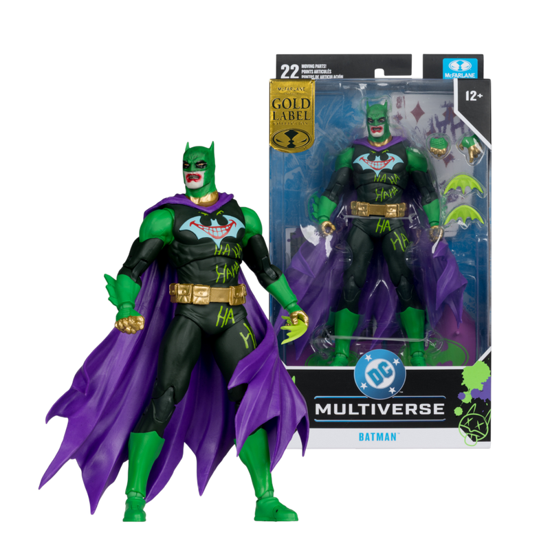 Batman: Joker War - Batman (Jokerized) Gold Label 7 Inch Action Figure