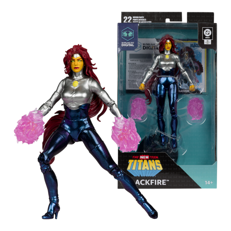 DC Comics - Blackfire Digital 7 Inch Figure