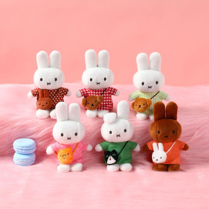 Miffy: Mini Bag Series Plush Keychain Blind Box (Single)