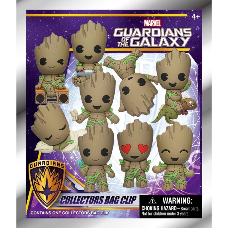 Guardians of the Galaxy - Groot 3D Foam Bag Clips Blind Bag (Single)