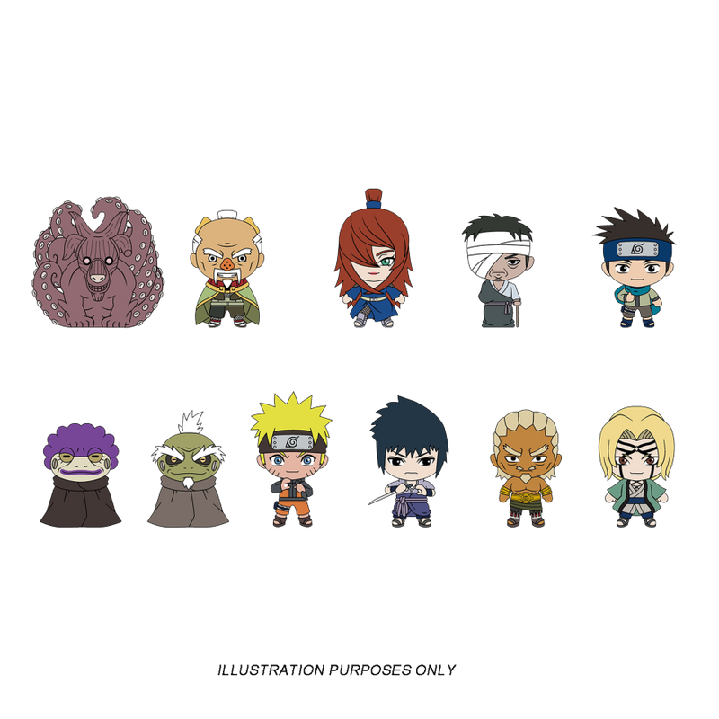 Naruto - 3D PVC Bag Clips Series 99 Blind Bag (Single)