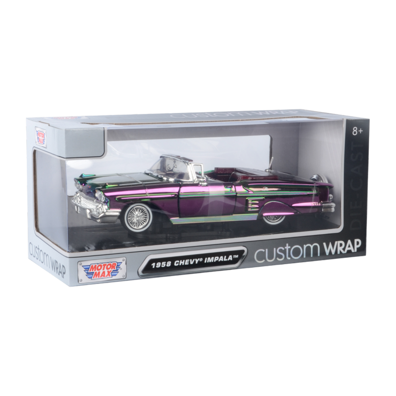 Custom Wrap - 1:24 1958 Chevy Impala Die-Cast Vehicle