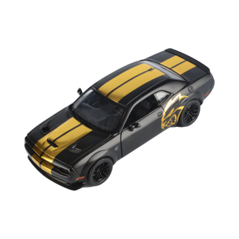 Midnight Eclipse - 2018 Dodge Challenger SRT Hellcat Widebody 1:24 Scale Diecast Vehicle