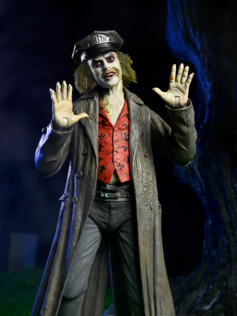 NECA: Beetlejuice (1988) – Ultimate Beetlejuice Tour Guide ‘The Bio-Exorcist’ – 7″ Scale Action Figure