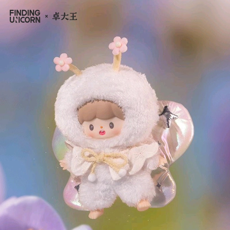 Finding Unicorn: zZoton x Flower Butterfly Plush Keychain