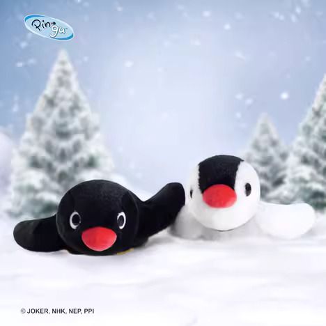 Pingu Winter Series: Gliding Pinga Plush