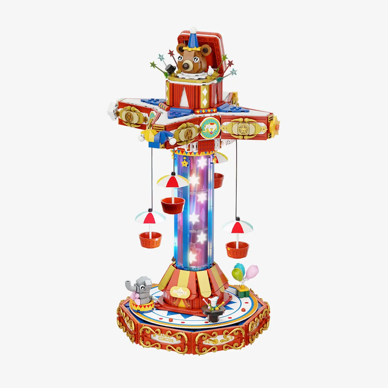 Retro Collection: Circus Paradrop Brick Kit
