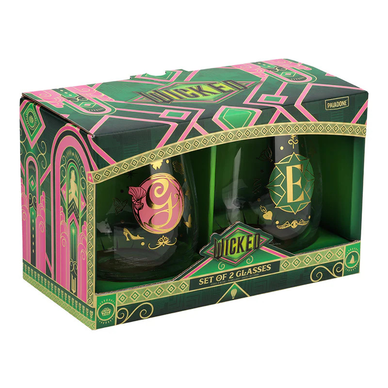 Wicked Set of 2 Glasses