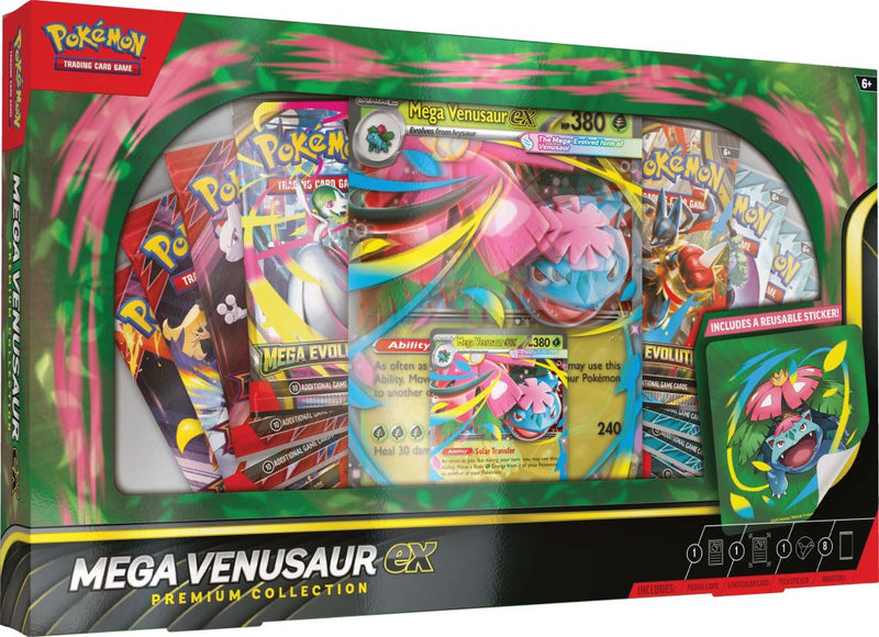 Pokemon TCG: Mega Venusaur ex Premium Collection Box