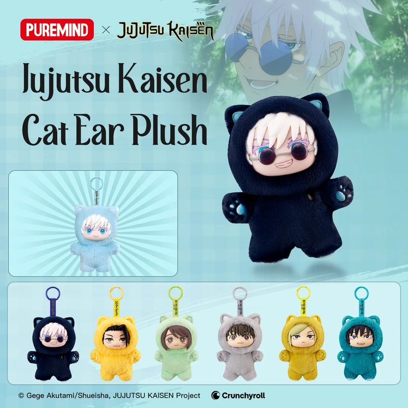 Jujutsu Kaisen: Cat Ear Plush Blind Box (Single)