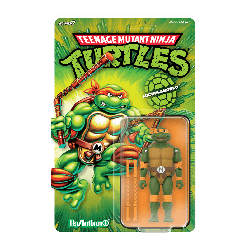 Teenage Mutant Ninja Turtles - Michelangelo ReAction+ Figure