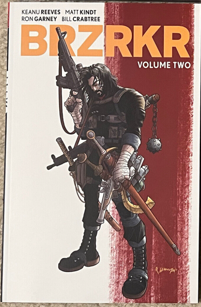BRZRKR Volume 2 graphic novel softcover edition
