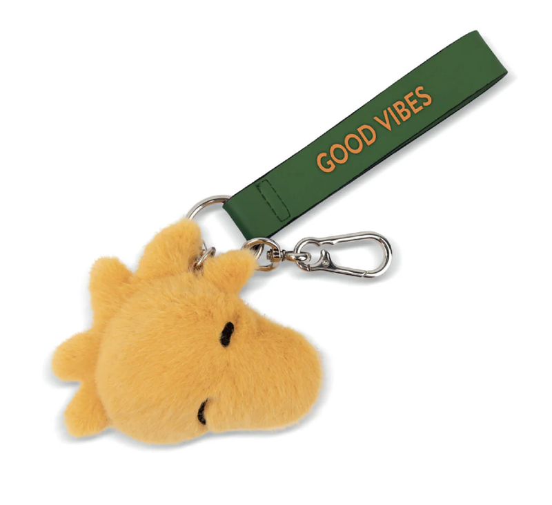 Peanuts: Woodstock ECO Fuzzy Yellow Bag Charm - 9 cm