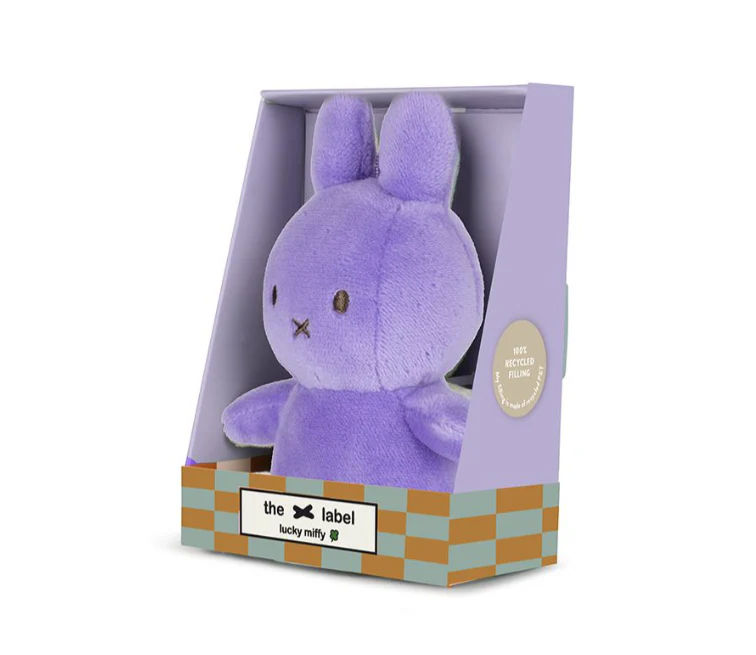 Miffy: Lucky Miffy In Giftbox - Lilac (10 cm )