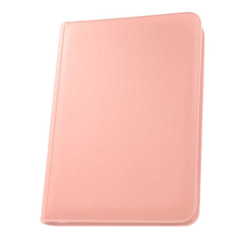 Palms Off: STEALTH Series 9 Pocket Zip Binder - Pink