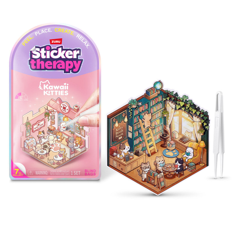 Zuru: Sticker Therapy - Kawaii Kitties Blind Bag (Single)