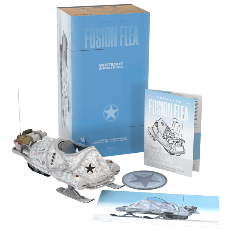 Fallout - Whiteout Snowtrack Fusion Flea 1:18 Scale Diecast Vehicle