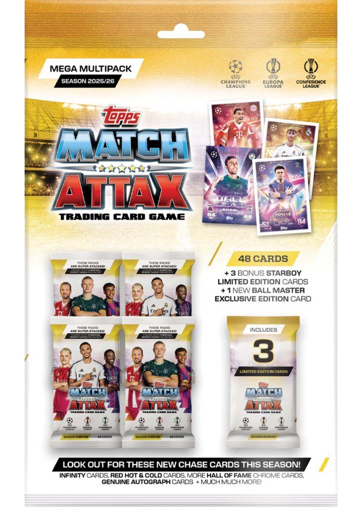 Match Attax: Topps UCC 2025/2026 Edition Multi Pack