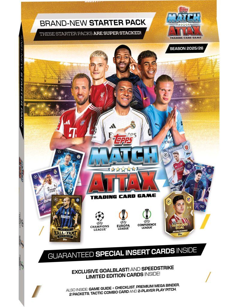 Match Attax: Topps UCC 2025/2026 Edition Starter Pack