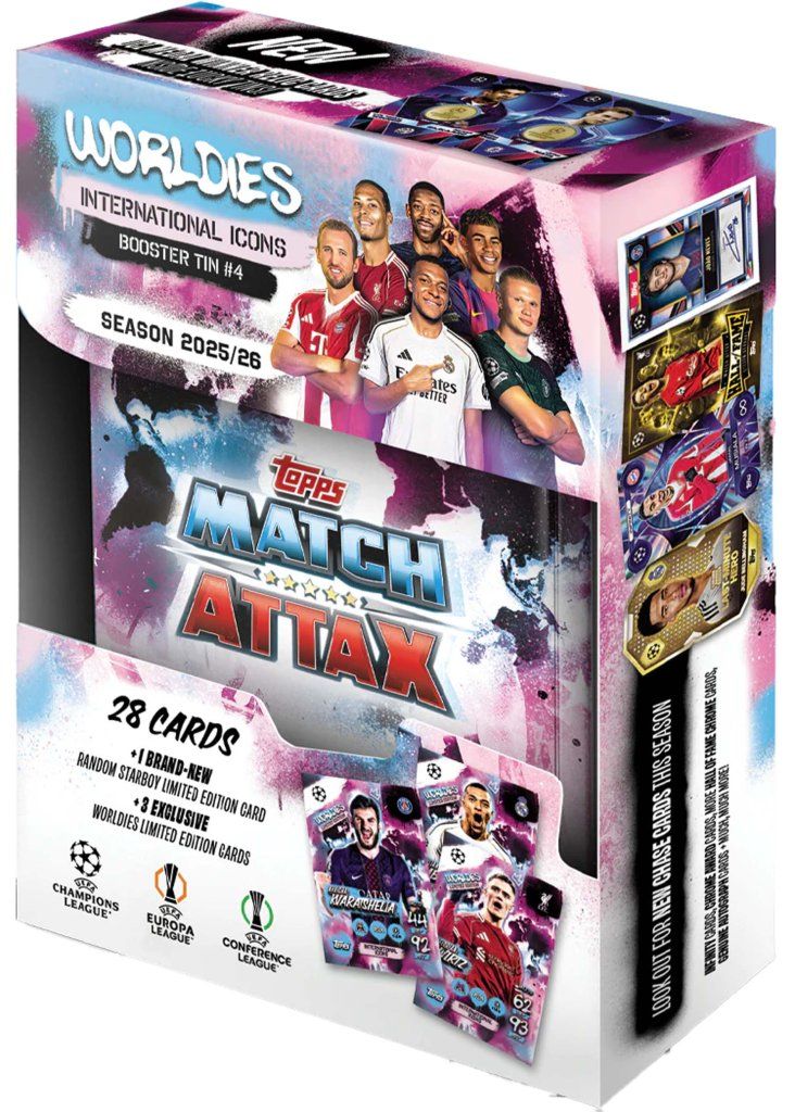 Match Attax: Topps UCC Match Attax 2025/2026 Edition Mini Tin (Assorted)