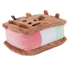 Pusheen: Plush - Neapolitan Ice Cream Sandwich