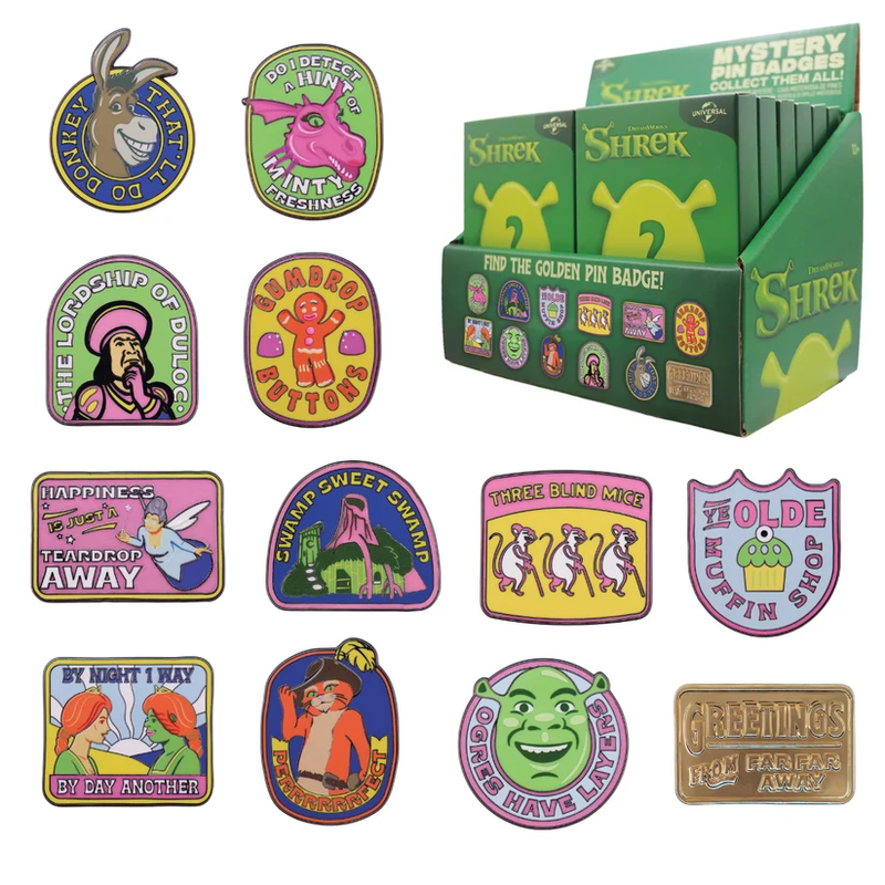 Shrek – Mystery Pin Badge (Single)
