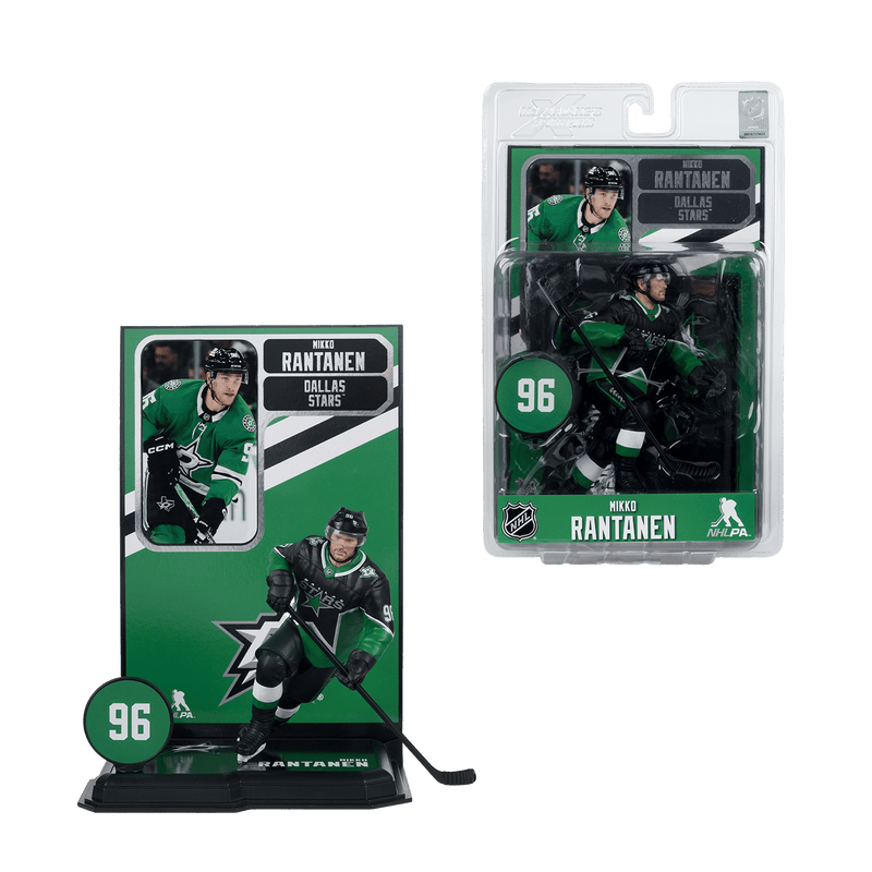 NHL - Mikko Rantanen (Stars Retro) Posed Figure