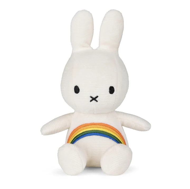 Miffy: Rainbow Offwhite - 18 cm