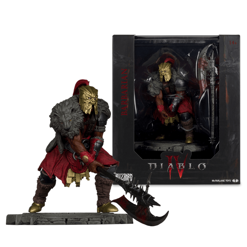 Diablo IV - Barbarian #2 6 Inch Posed Figure