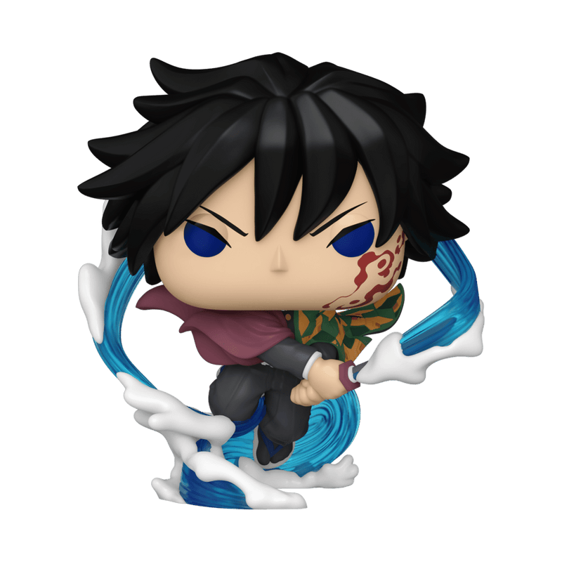 Demon Slayer: Infinity Castle - Giyu Tomioka Water Breathing (US Exclusive) Pop! Vinyl Figure