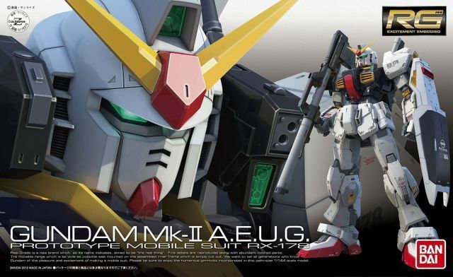 RG 1/144 RX-178 GUNDAM MK-II (AEUG) Model Kit
