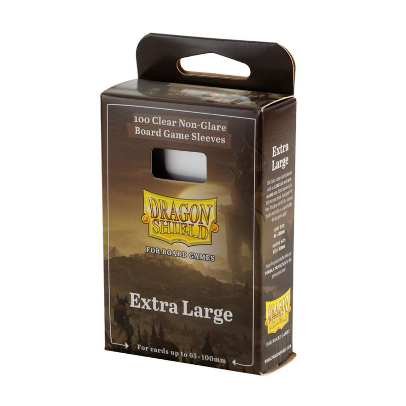 Dragon Shield: Board Game Sleeves - Clear/NonGlare – Extra Large