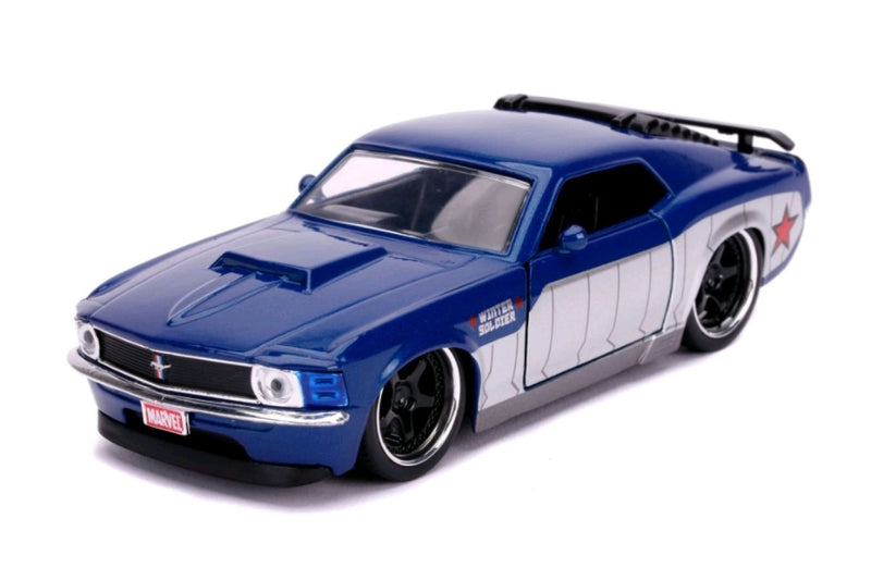 Captain America - Winter Soldier 1970 Ford Mustang 1:32 Scale Hollywood Ride