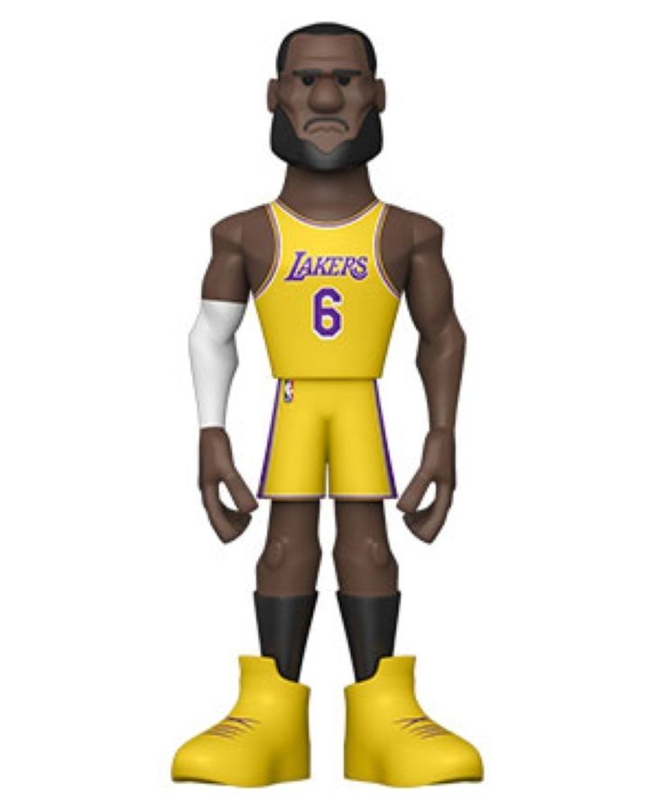 NBA: Lakers - LeBron James (Chance of Chase) 5in Vinyl Gold Figure